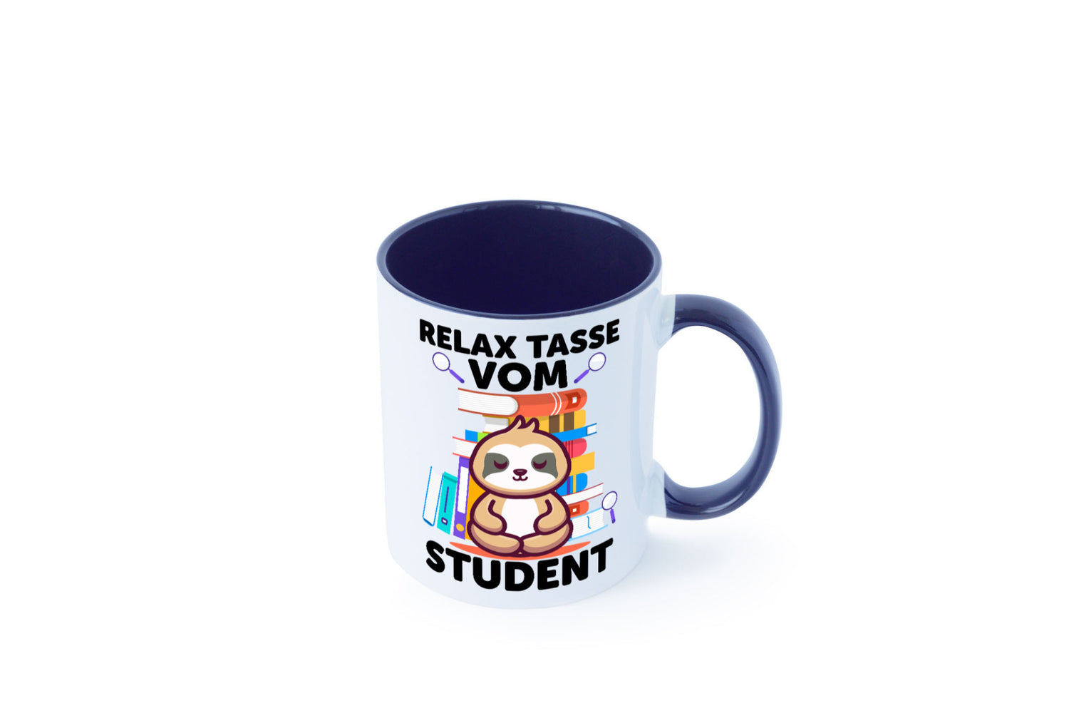 Relax Tasse: Student | Universität Uni Studium lustiger Spruch Geschenk Humor