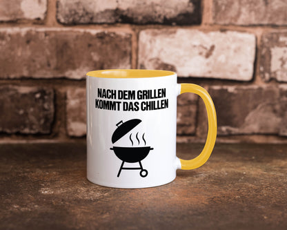 Nach dem Grillen kommt das Chillen | Grillmeister Party Geschenk Humor