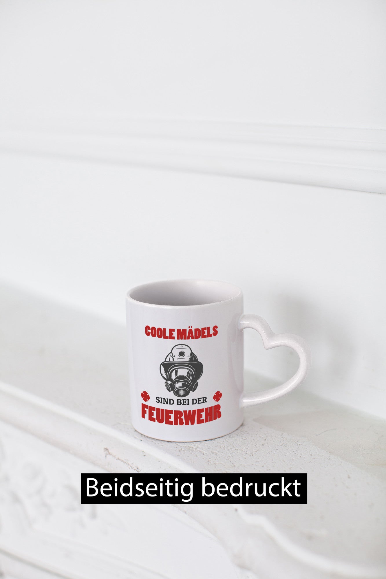 Coole Mädels sind bei der Feuerwehr | Feuerwehrfrau lustiger Spruch Geschenk
