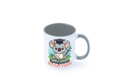 Koalifizierte Bestatterin | Bestattung Totengräberin Humor Geschenkidee Tasse