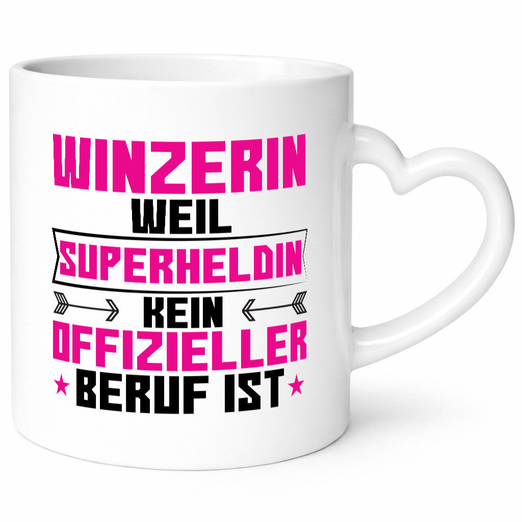 Superheldin Winzerin | Weinbauer Wein lustiger Spruch Geschenk Humor
