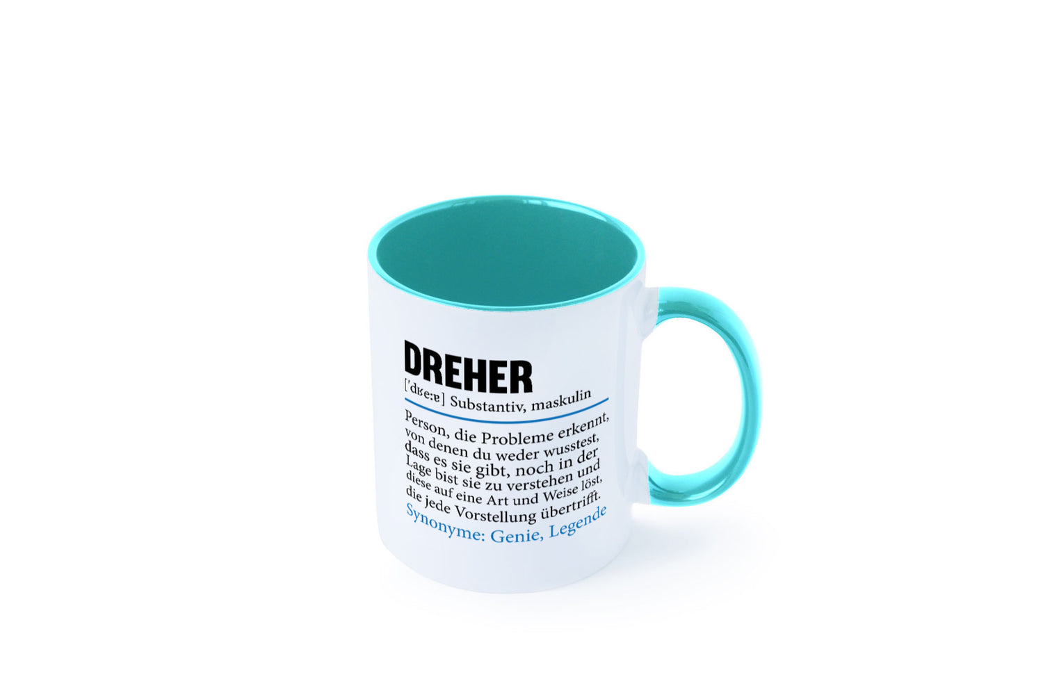 Dreher Humor | Fräser Zerspannungsmechaniker Geschenkidee Tasse