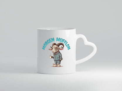 Morgen Mufflon | Morgenmuffe v2 lustig Humor Geschenkidee Geschenk Tasse