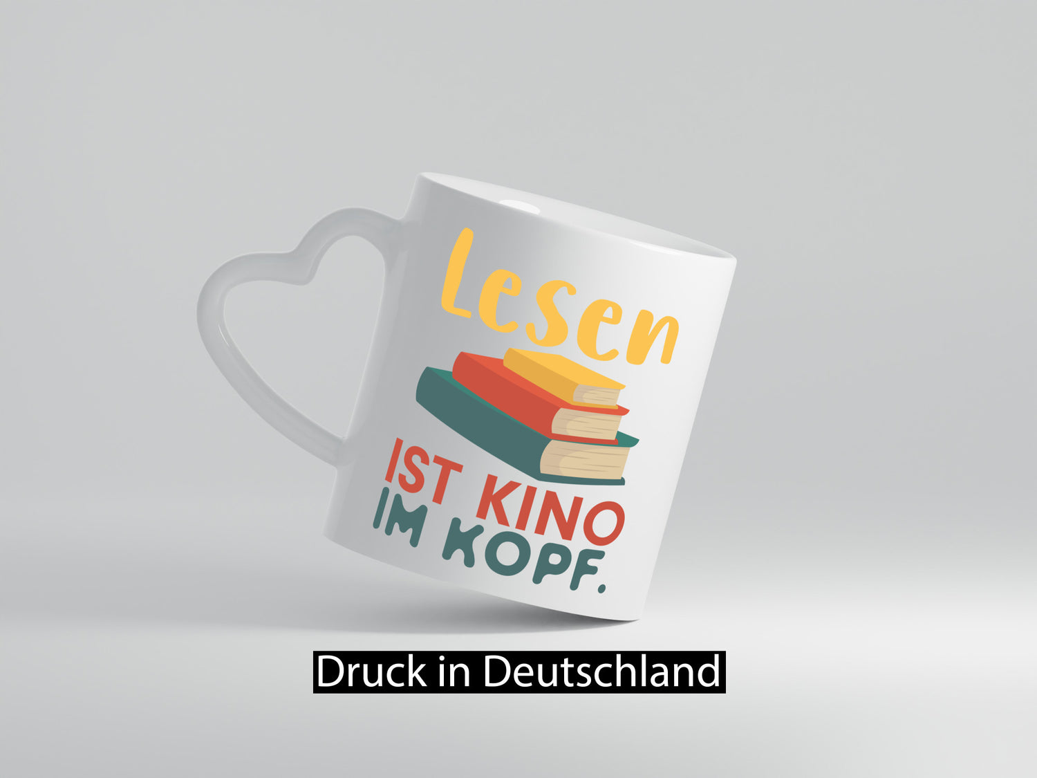 Buch Spruch | Lesen Tasse Bücherwurm Kopfkino Geschenkidee Humor
