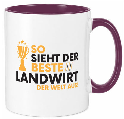 Der Weltbeste Landwirt | Bauer Landwirtschaft Geschenkidee Humor Tasse