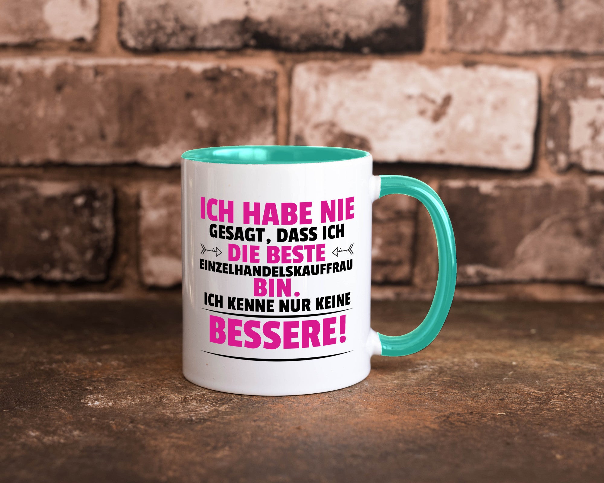Die Beste Einzelhandelskauffrau | Einzelhandel Geschenkidee Humor Tasse