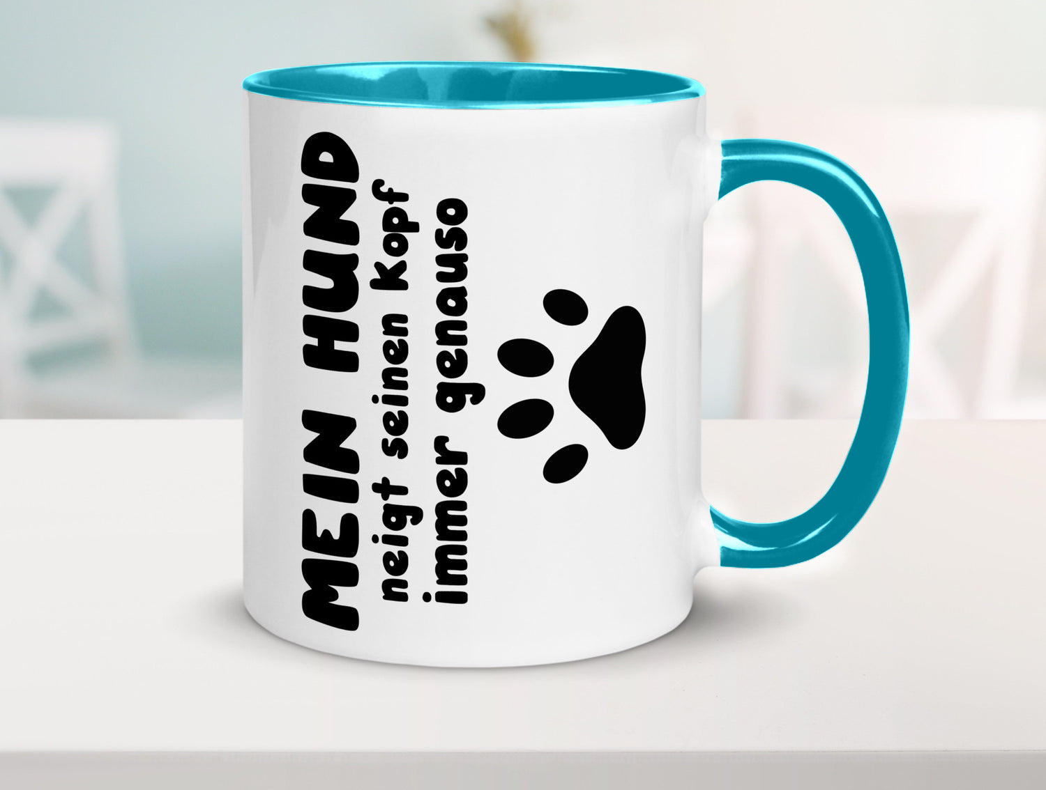Mein Hund | lustige Tasse Hundebesitzer Humor lustiger Spruch Geschenk