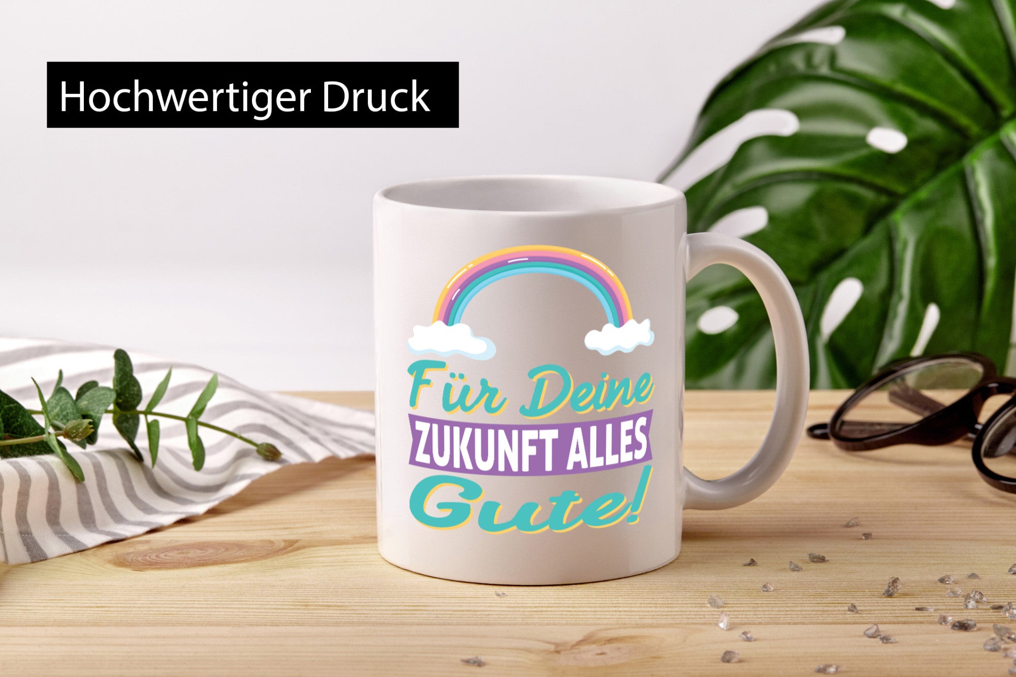 Für deine Zukunft alles gute | Viel Glück lustig Humor Geschenkidee Geschenk