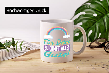 Für deine Zukunft alles gute | Viel Glück lustig Humor Geschenkidee Geschenk