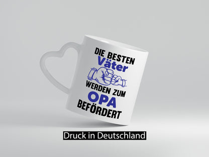 Beste Väter werden zum Opa befördert | Fäuste lustiger Spruch Geschenk Familie