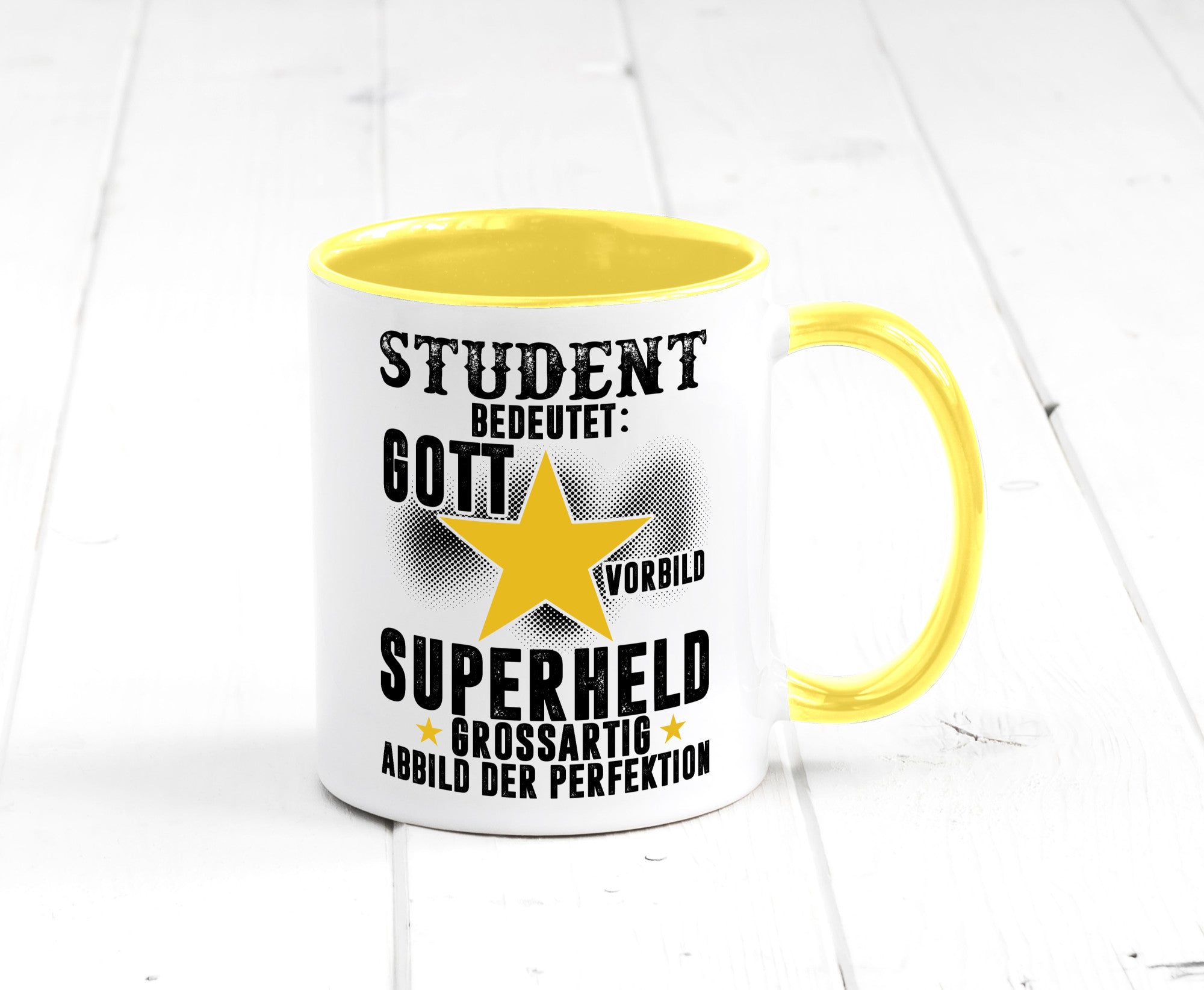 Bedeutung von Student | Universität Uni Studium Geschenkidee Humor Tasse