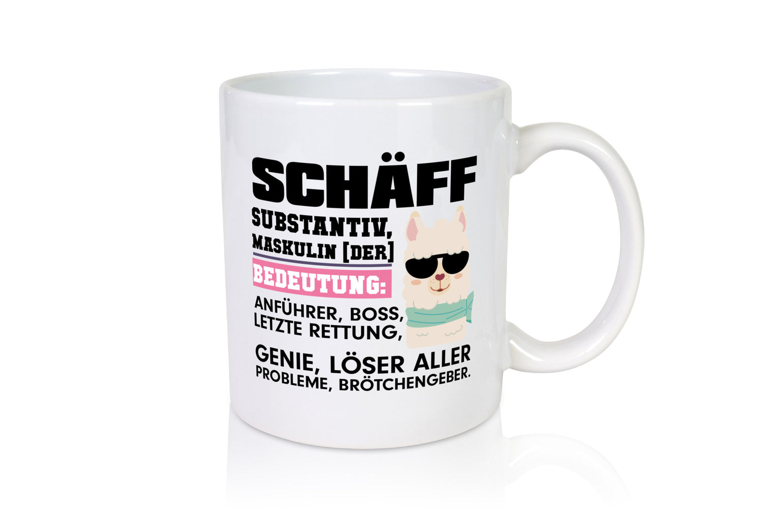 Chef Schäff | witzige Büro Tasse Arbeit Mitarbeiter Humor Kollegen Geschenkidee