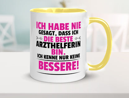 Die Beste Arzthelferin | Fachangestellte Medizin lustig Humor Geschenkidee