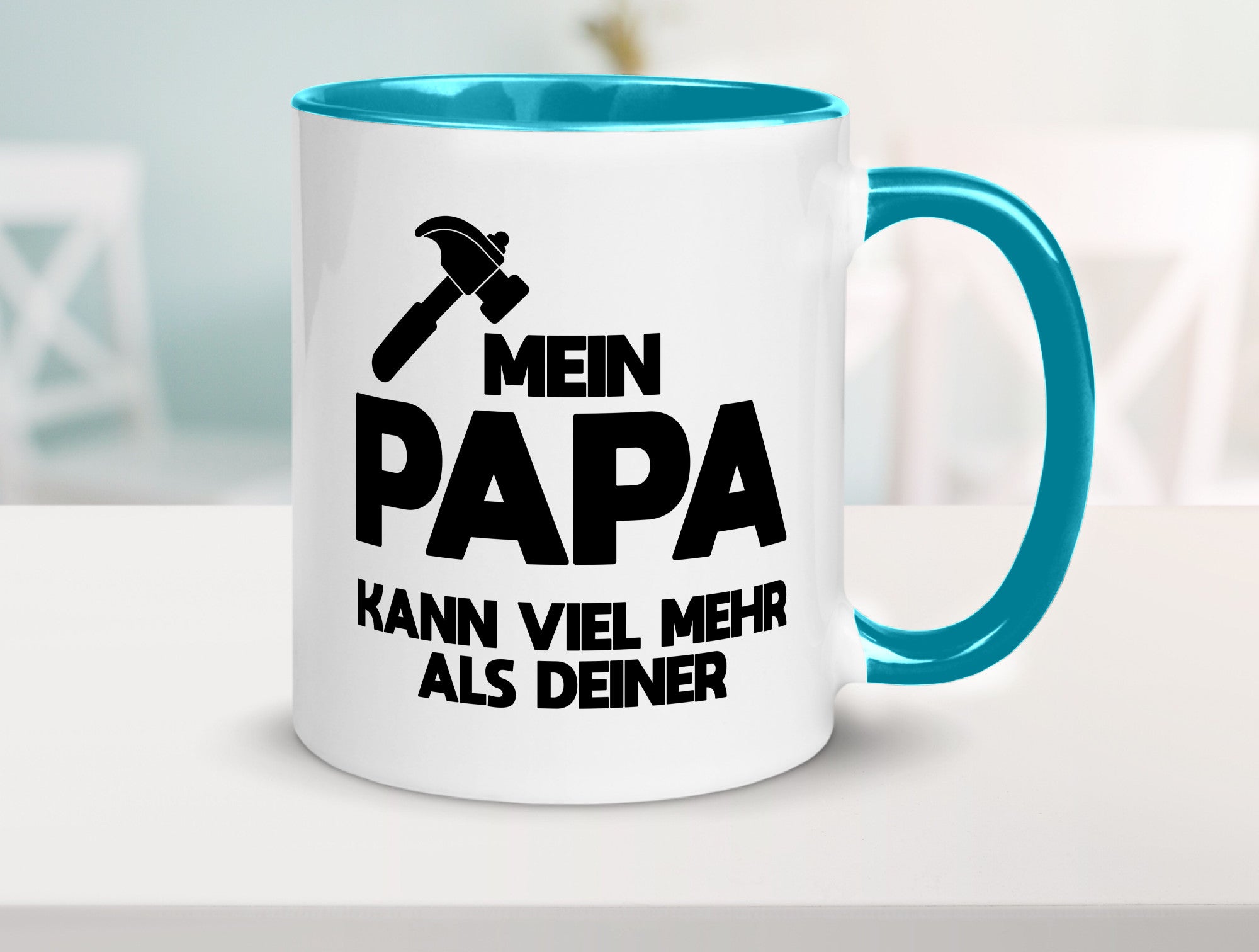 Mein papa kann viel mehr als deiner | Bester lustiger Spruch Geschenk Humor