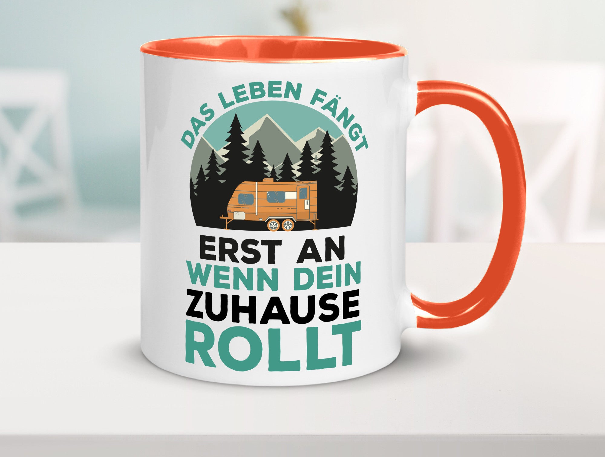 Wohnmobil | Camper Zelten Campingwagen Camperin lustig Humor Geschenkidee