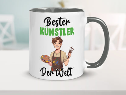 Bester Künstler | Kunst Geschenkidee Humor Tasse