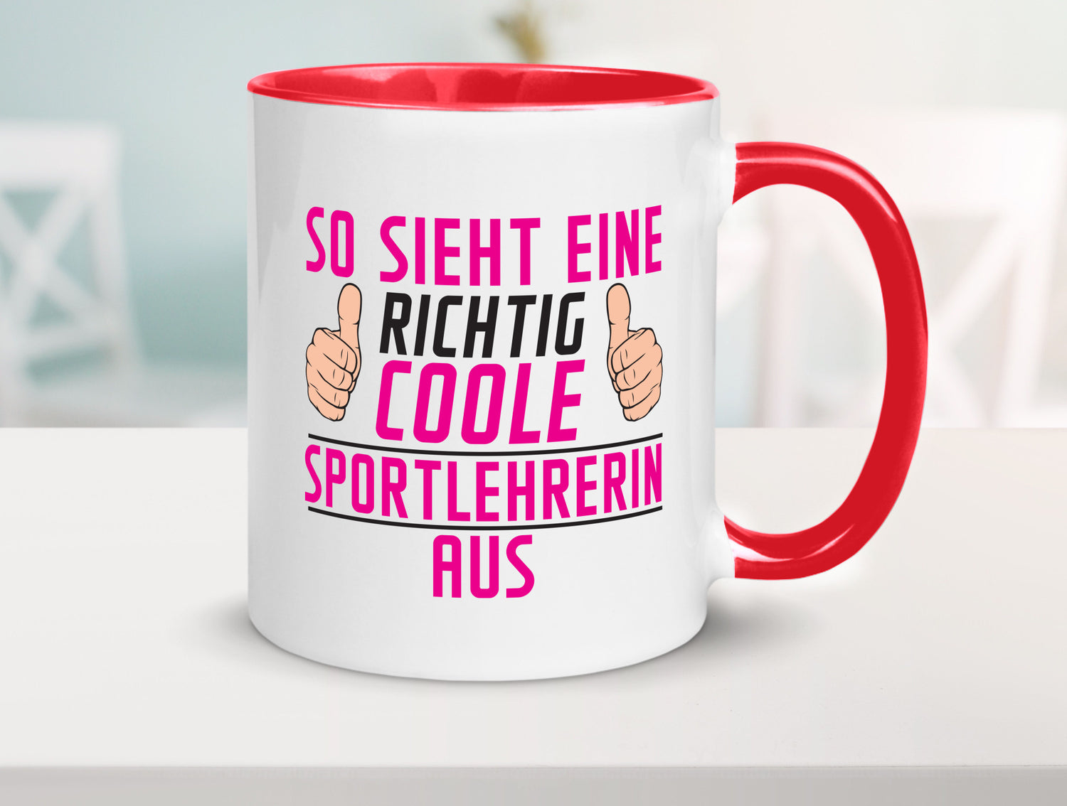 Richtig Coole Sportlehrerin | Lehrer Sport Geschenk Humor Geschenkidee lustiger