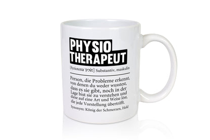 Physiotherapeut | Beruf Physiotherapie Definition Geschenk Arbeit Kollegen Büro
