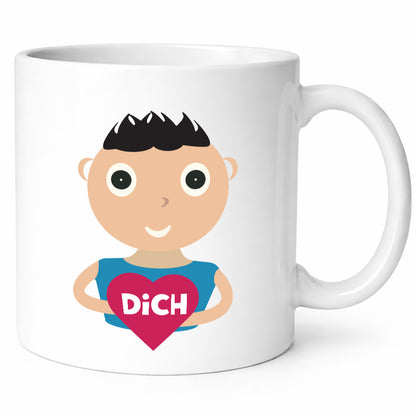 Liebe dich | Beziehung für immer zusammen Geschenkidee Humor Tasse