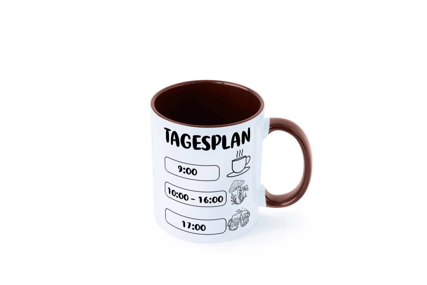 Tagesplan Pilzsammler | Pilze Wald v2 Geschenk Humor Geschenkidee lustiger