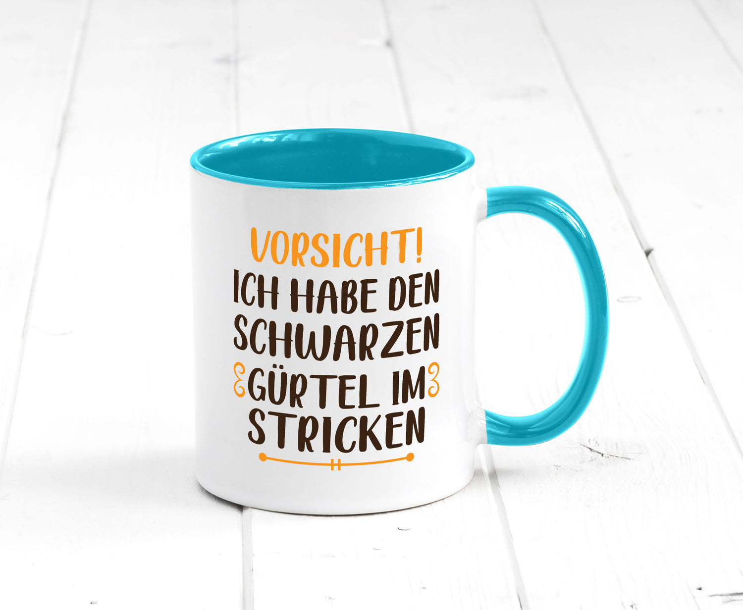 Schwarzen Gürtel im Stricken | Stricknadel lustiger Spruch Geschenk Humor
