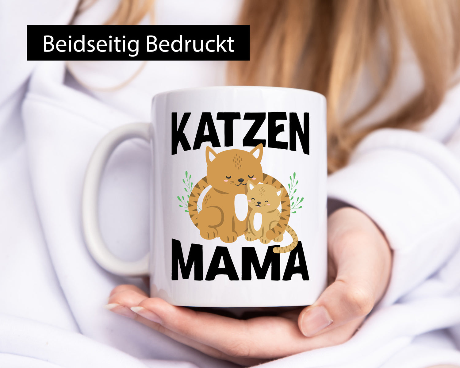 Katzen Mama | Muttertag Katzenliebhaber Geschenkidee Familie Humor Tasse