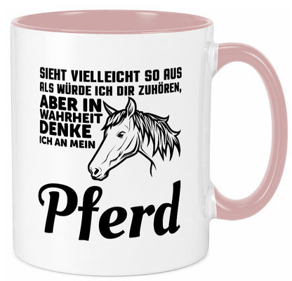 Pferde Spruch | Reiterin Tasse Pferdesport Reiten Humor Geschenkidee