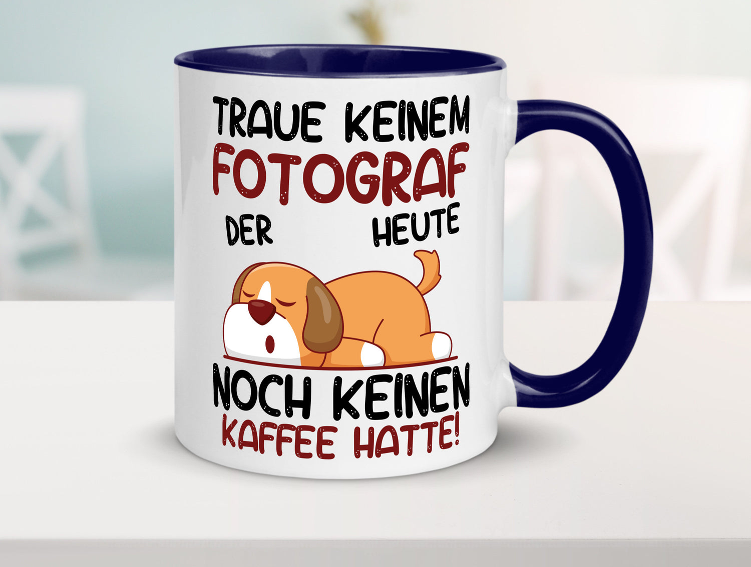 Traue keinem Fotograf | Fotografie Kamera lustiger Spruch Geschenk Humor