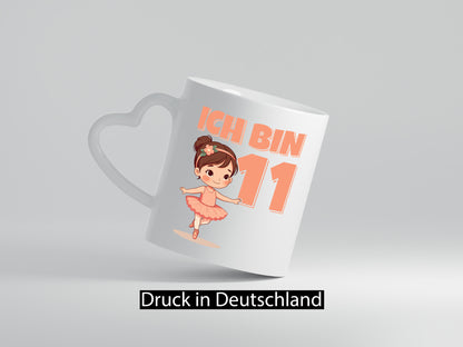 11 Geburtstag | Jahre Ballerina Mädchen Ballet lustiger Spruch Geschenk