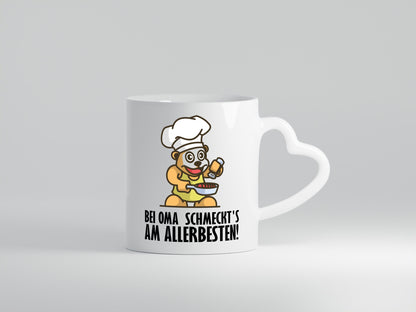 Omas Essen schmeckt lustig Familie Geschenkidee Geschenk Tasse