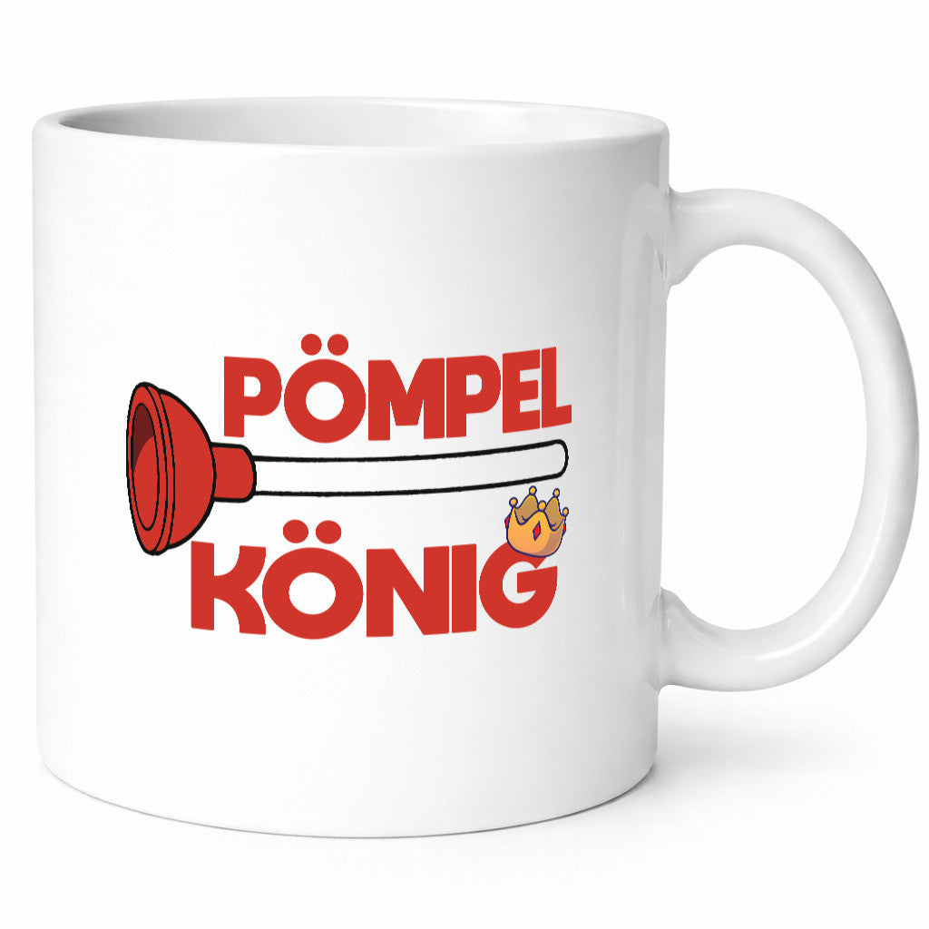 Pömpel König | Klo Verstopft Kloreiniger lustig Humor Geschenkidee Geschenk