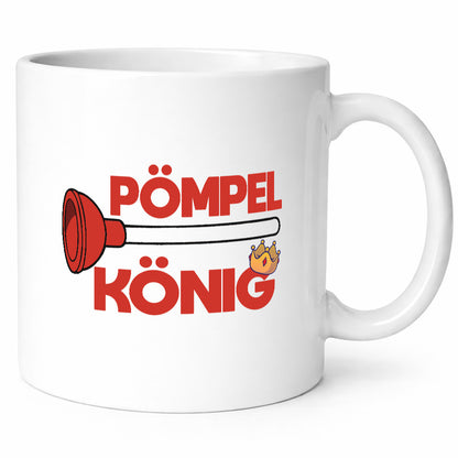 Pömpel König | Klo Verstopft Kloreiniger lustig Humor Geschenkidee Geschenk