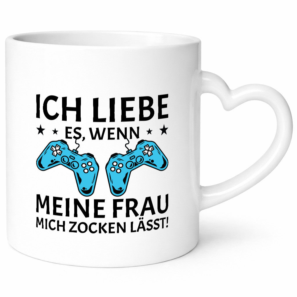 Ich liebe es zu zocken | Controller Sterne lustiger Spruch Geschenk Humor
