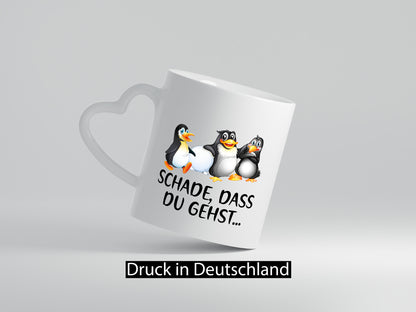 Schade das du gehst | Arbeitskollegen Mitarbeiter Humor Arbeit Kollegen Büro