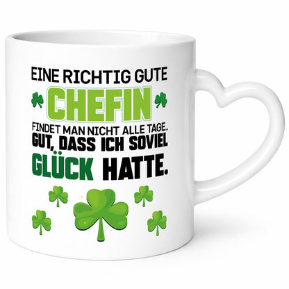 Gute Chefin lustiger Spruch Geschenk Arbeit Kollegen Büro Tasse