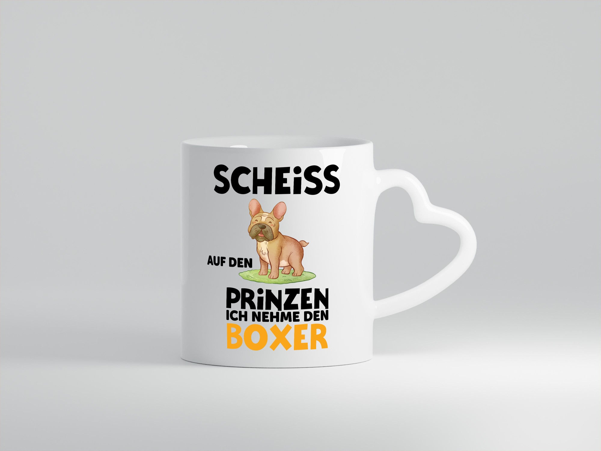 Scheiss auf den Prinzen ich nehme Boxer | lustiger Spruch Geschenk Humor