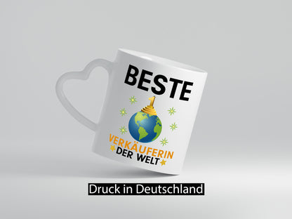 Welt Beste Verkäuferin| Kollegin | Verkaufsjob Geschenkidee Arbeit Kollegen
