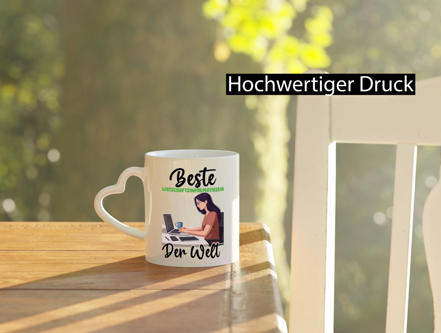 Beste Wirtschaftsinformatikerin | Informatikin Humor Geschenkidee Tasse