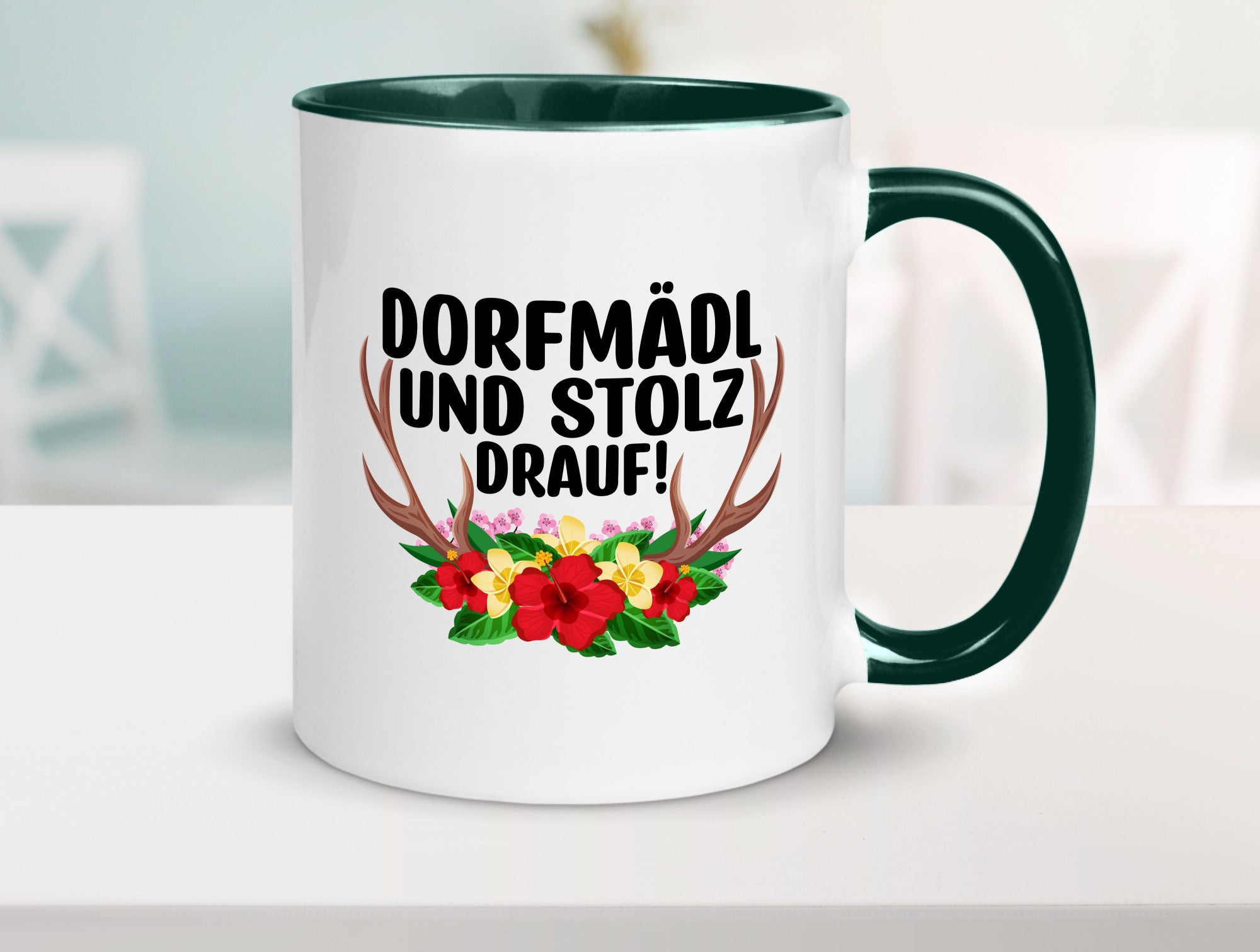 Dorfmädel und stolz drauf | Dorfkind Dorf v2 Geschenkidee Humor Tasse