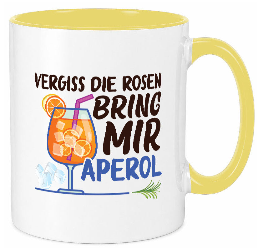 Bring mir Aperol | Rosen Paar Party Geschenkidee Humor Tasse