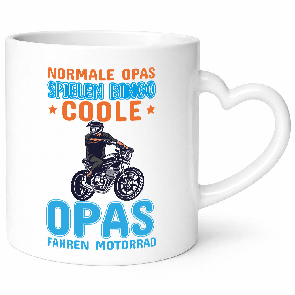 Coole Opas fahren Motorrad | Spruch Tasse Großvater Geschenk Familie