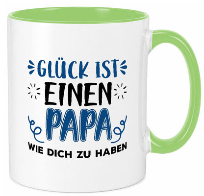 Einen Papa wie dich | Vater Tasse Vatertag Glück Geschenk Familie Geschenkidee