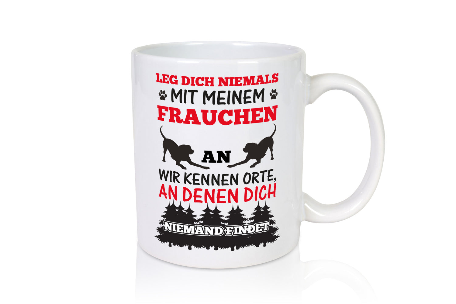 Mein Frauchen | Frauen Tasse Hundebesitzerin Spruch lustiger Geschenk