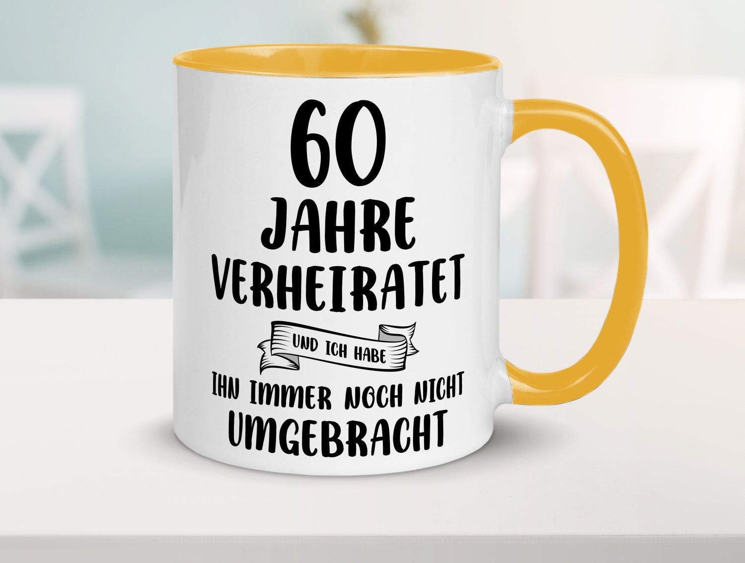 60 Jahre Verheiratet, immer noch am Leben! Geschenk Humor Geschenkidee lustiger