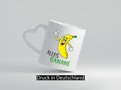 Alles Banane | Frucht Bananen Liebhaber Geschenk Humor Geschenkidee lustiger