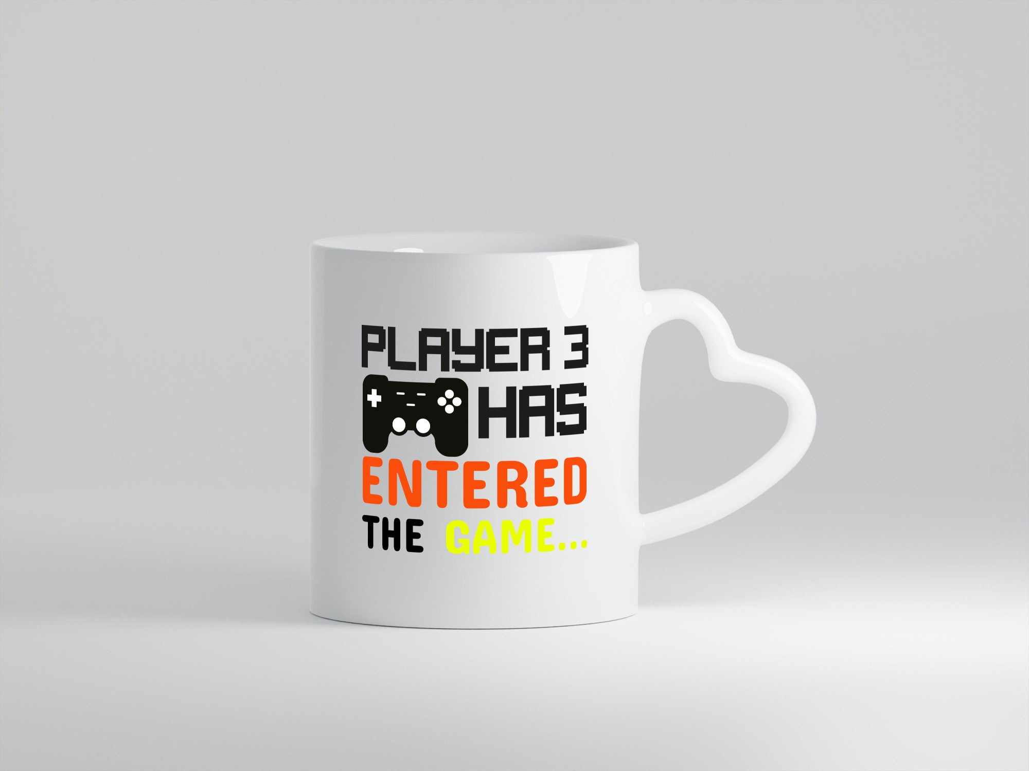 Player 3 | Schwangerschaft Tasse Nachwuchs Eltern Humor Geschenkidee