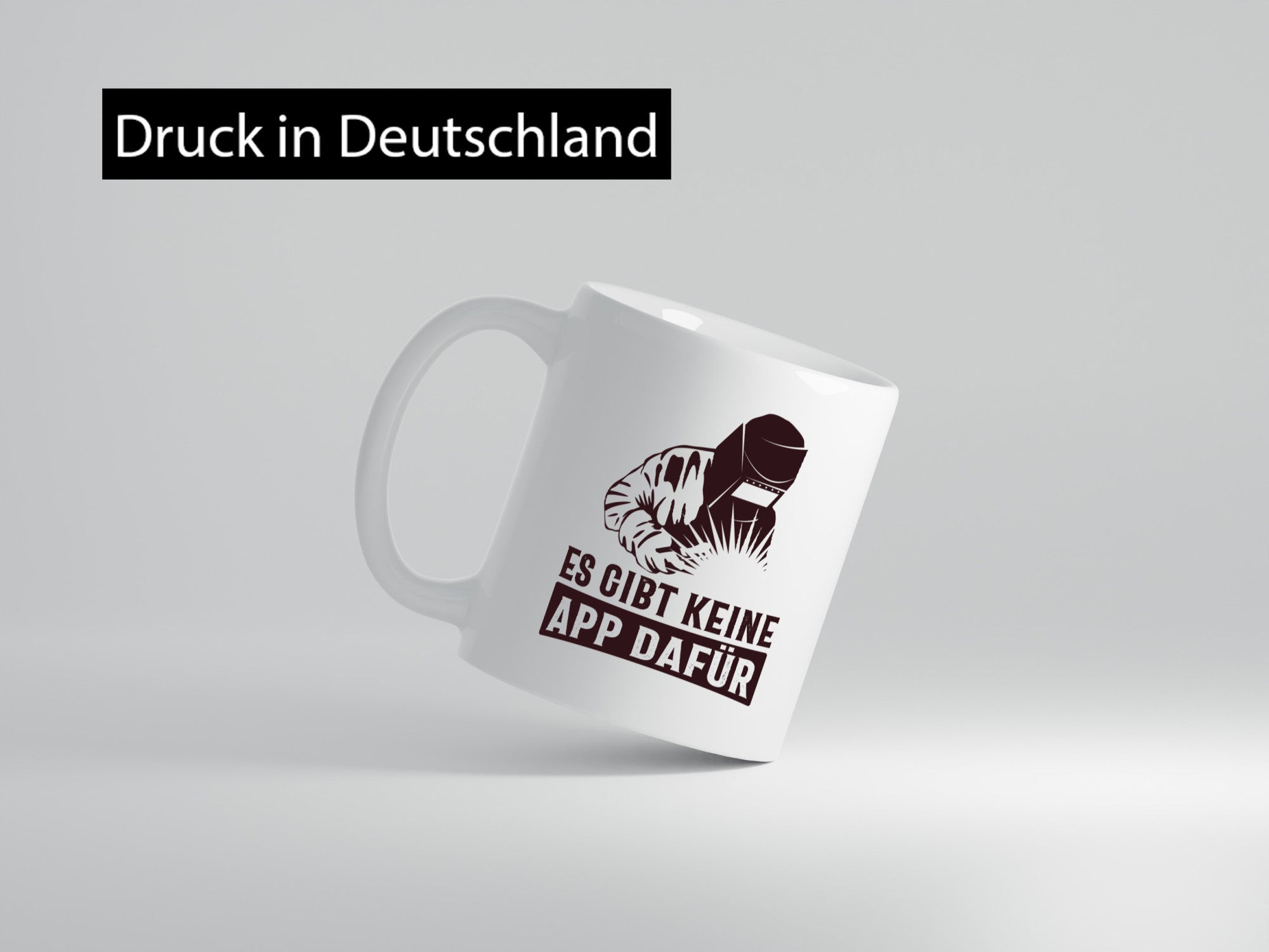 Keine App dafür | Schweisser lustig Humor Geschenkidee Geschenk Tasse