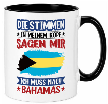 Bahamas | Urlaub Stimmen in meinem Kopf Traumland Geschenk Humor Geschenkidee