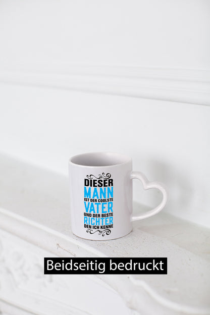 Der Beste Richter und Papa | Vatertag Vater lustiger Spruch Geschenk Familie
