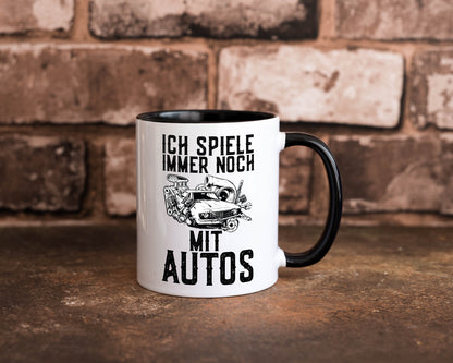 Spiele noch mit Autos | Werkstatt Werkzeug Mechaniker lustiger Spruch Geschenk